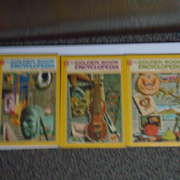 VINTAGE Golden Book Encyclopedia 1970 Complete Set 16 Vol - Picture 12 of 16
